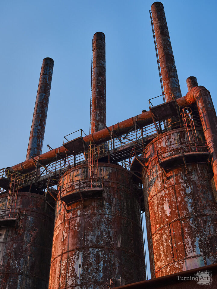 Bethlehem Steel Works Smoke Stacks