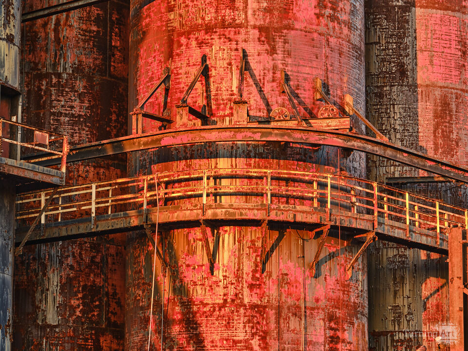 Catwalks and Gangways at Dusk