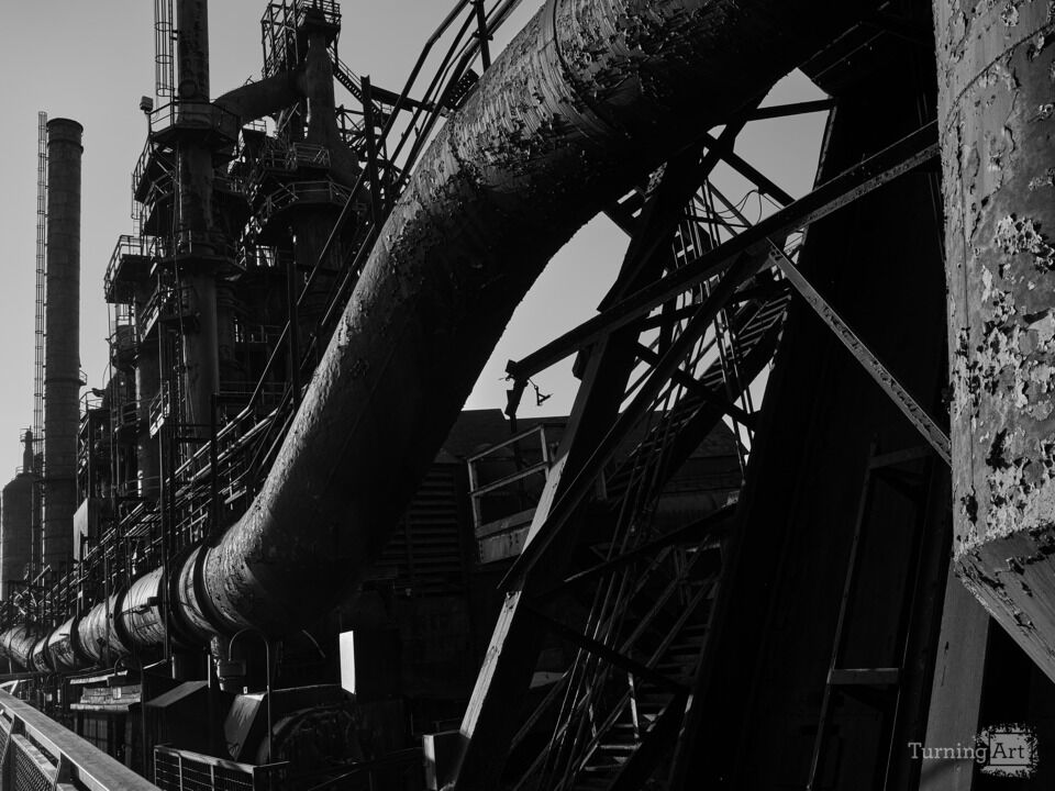 Miles and Miles of Steel, Iron and Pipes