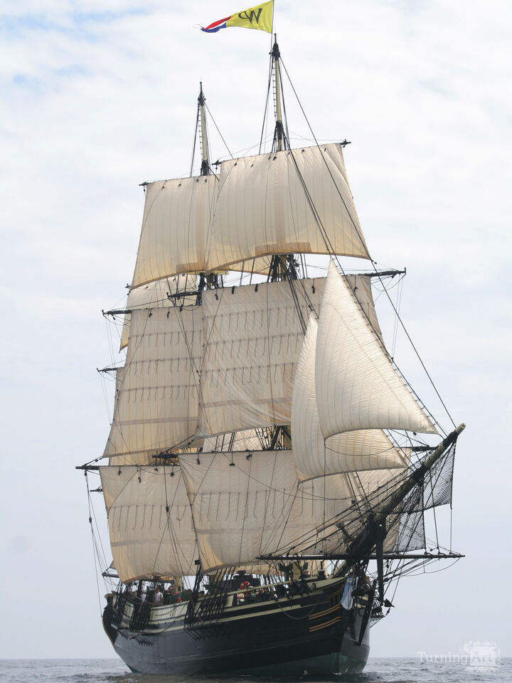 Friendship of Salem Under Sail