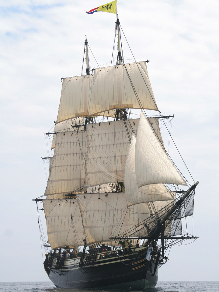 Friendship of Salem Under Sail