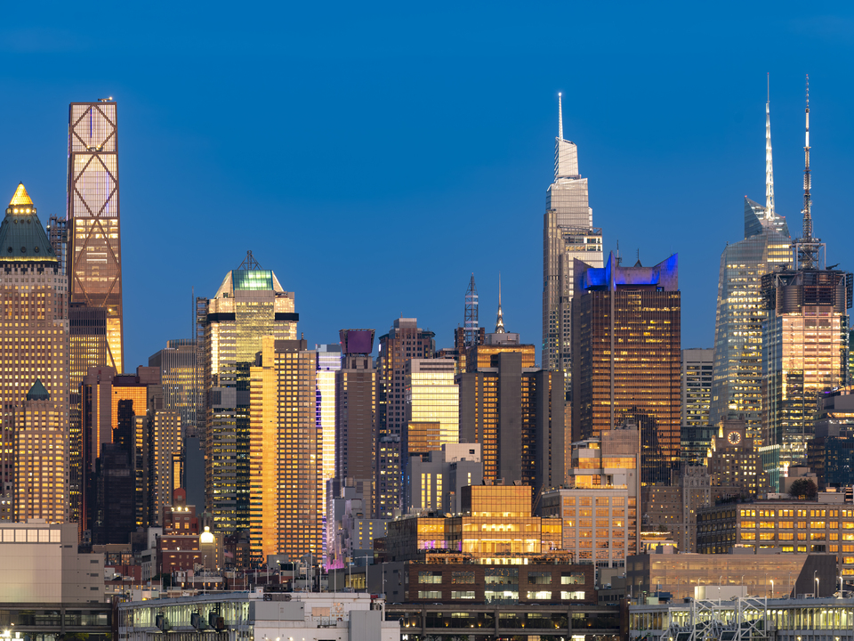 Midtown Manhattan as seen from Weehawken
