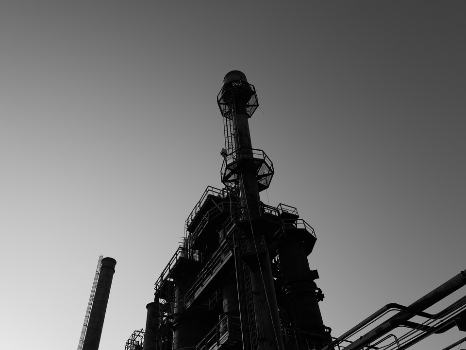 Black and White of the Bethlehem Steelworks