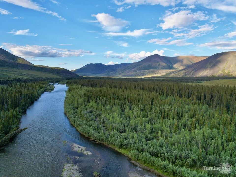 River Valley in the Yukon