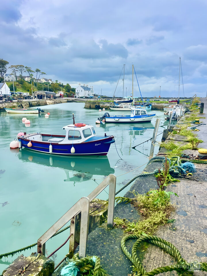 Fishing Harbor in Ireland