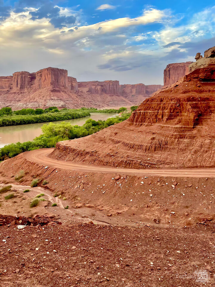 Red Desert of Canyonlands in Utah