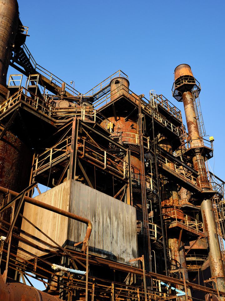 Catwalks and Gangways at the Bethlehem Steelworks