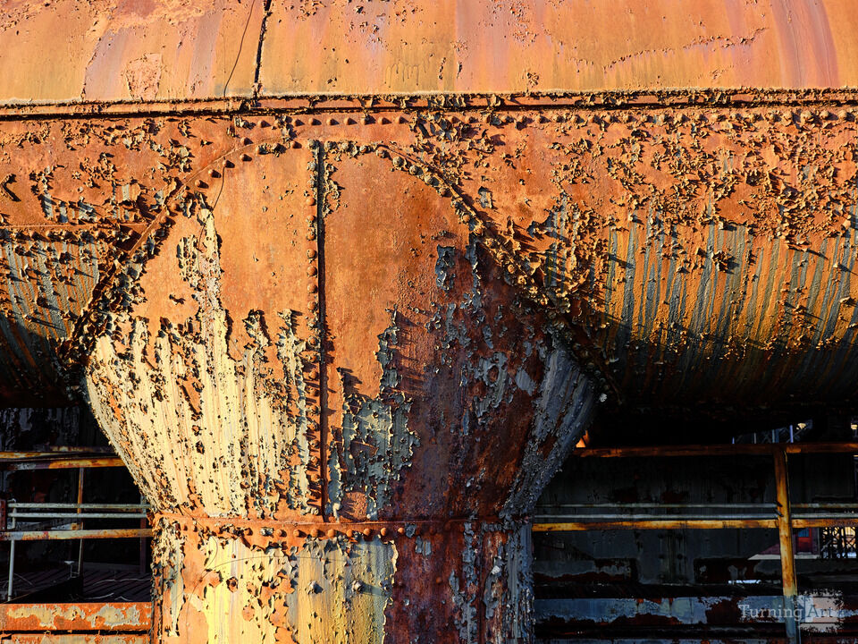 Bethlehem Industrial Steel at Sunset