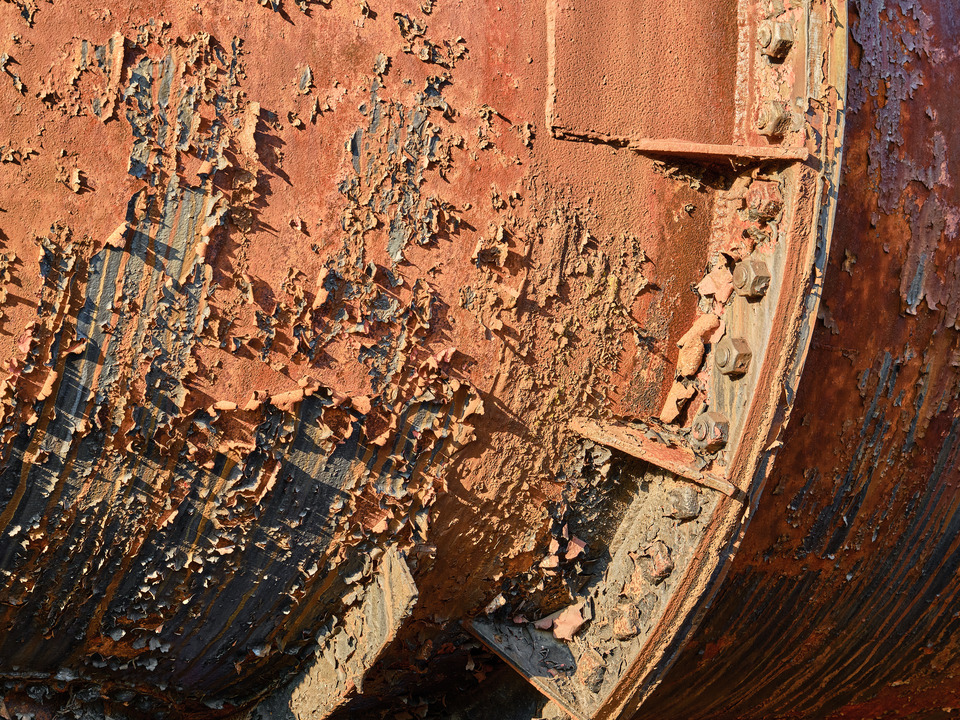Nuts and Bolts at Sunset, Bethlehem Steelworks