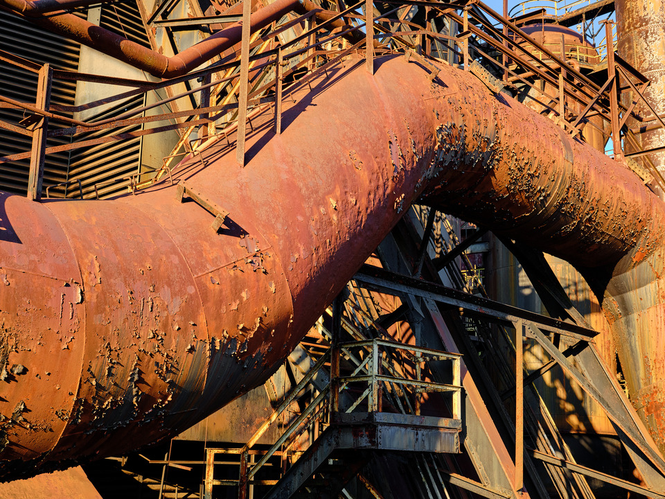 Catwalks and Gangways at Sunset