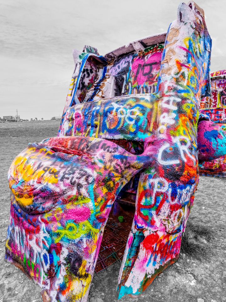 Layers So Thick They Droop Cadillac Ranch Select Color