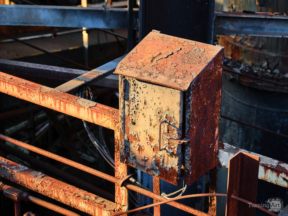 Call Box on the Catwalk, Bethlehem Steel