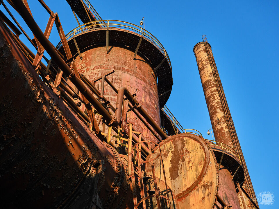 The Bethlehem Steelworks Smokestacks