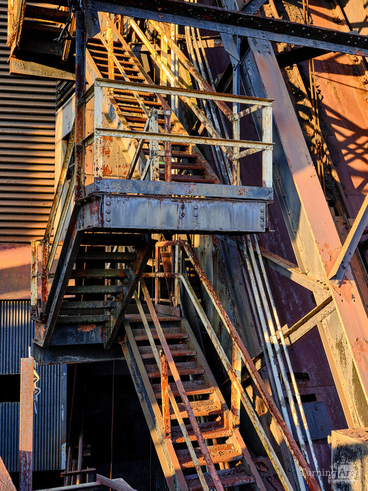 Catwalks and Gangways  at Sunset