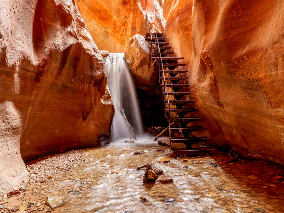 Climb Beside Kanarra Falls