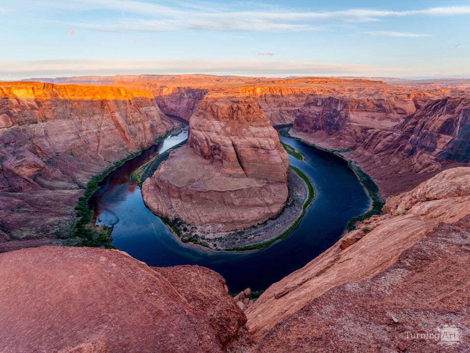 Morning Glow Over Horseshoe Bend