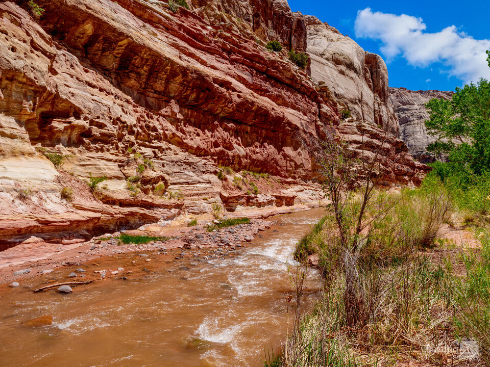 Fremont River Cascades Capitol Reef