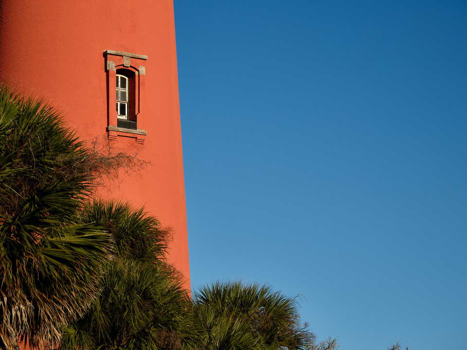 Beautiful Orange Architecture, Ponce Inlet Light