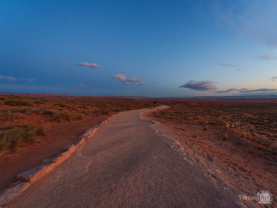 Path To Horseshoe Bend Dawn