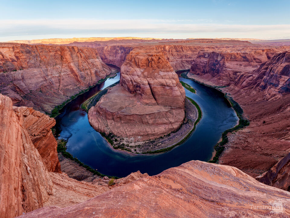 Morning Light Over Horseshoe Bend