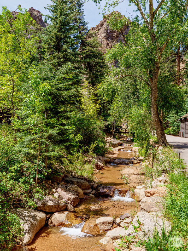 Colorado Mountain Stream Cascades