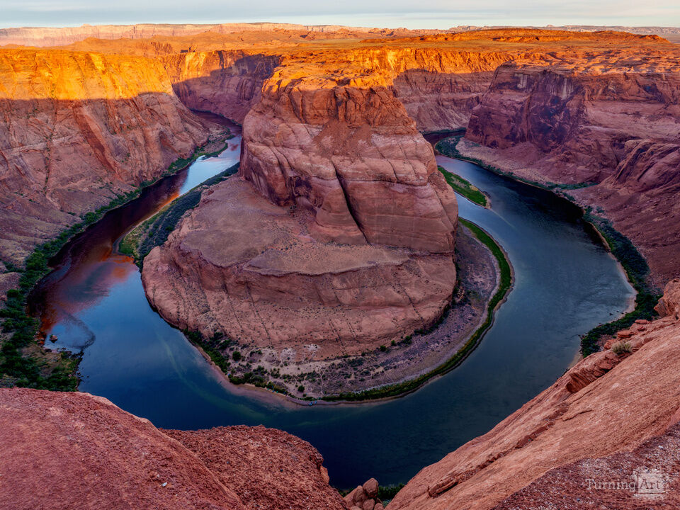 Desert Morning Sunrise Horseshoe Bend