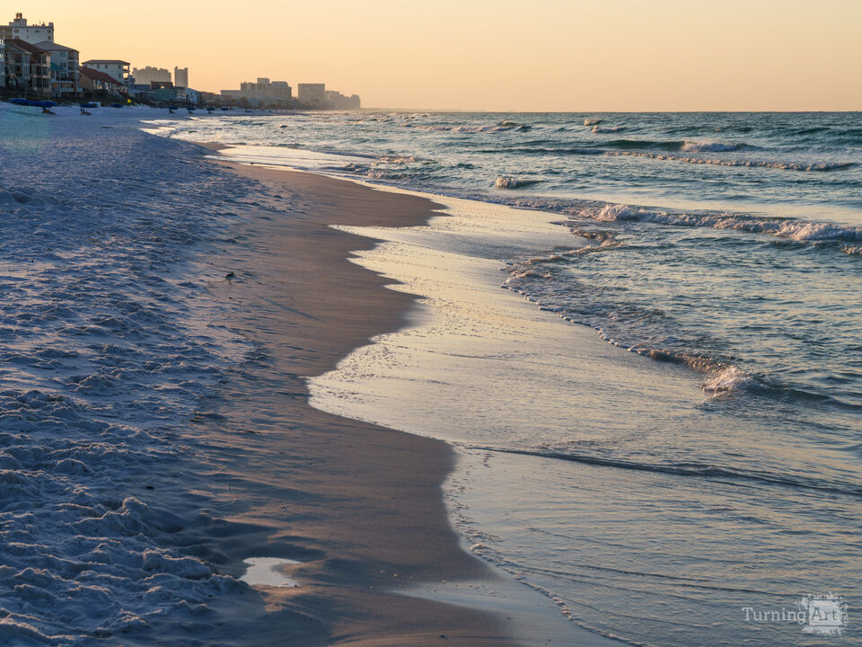 Rhythm Of The Tide At Sunrise
