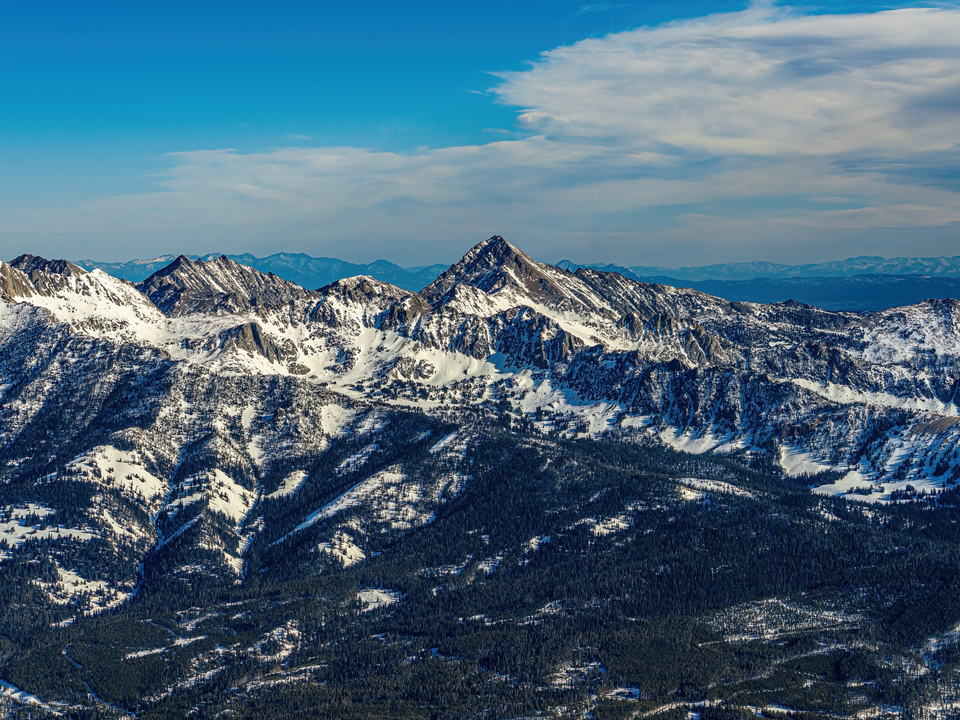 Gallatin Peak Ridgeline