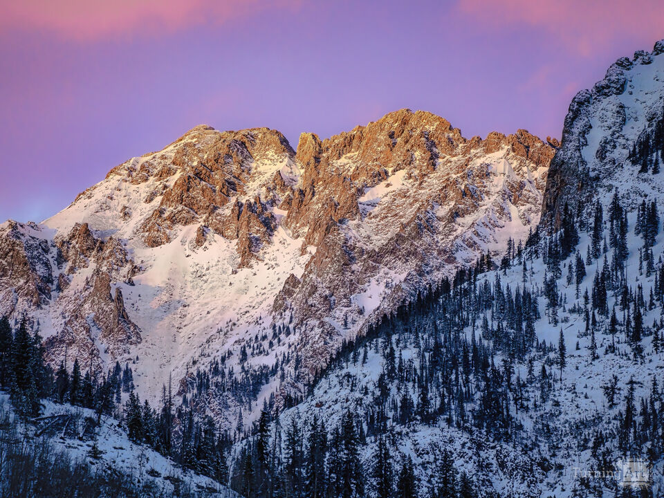 Ten Mile Range Alpenglow