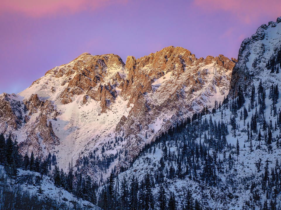 Ten Mile Range Alpenglow