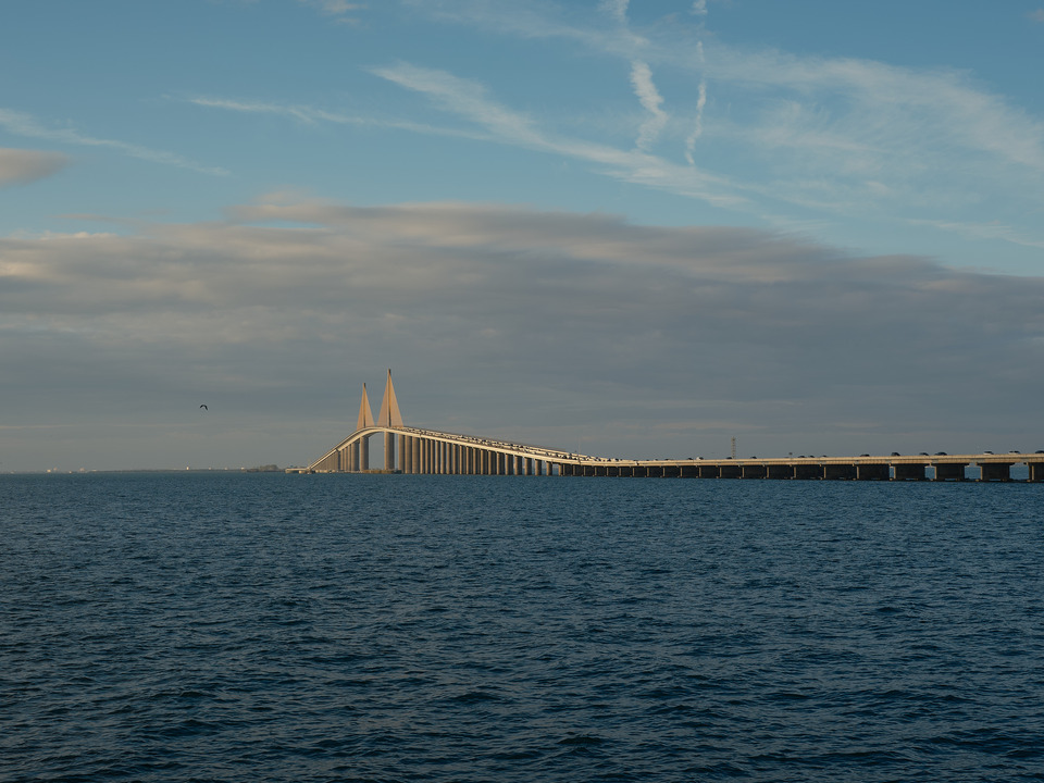 Early Evening on the Sunshine Skyway Bridge