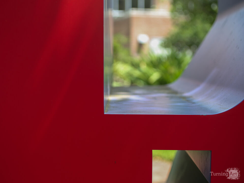 Contemporary Red Form – Plant Hall Detail Study