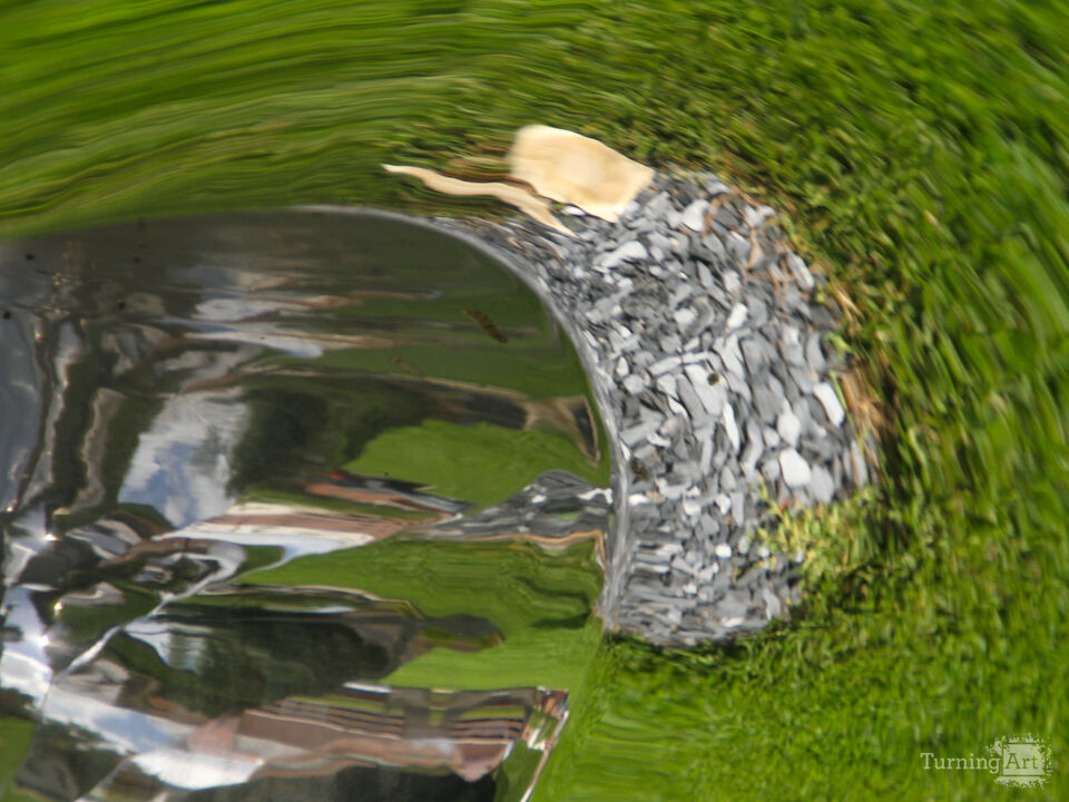 Reflective Form – Abstract Sculpture, Plant Hall