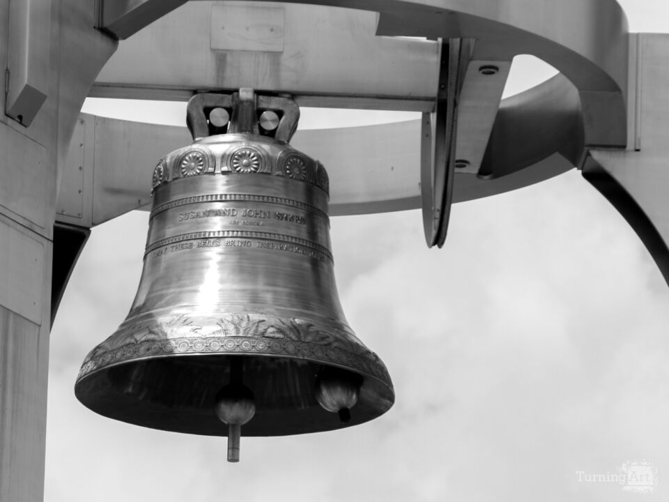 Campus Bell – University of Tampa (Black & White)