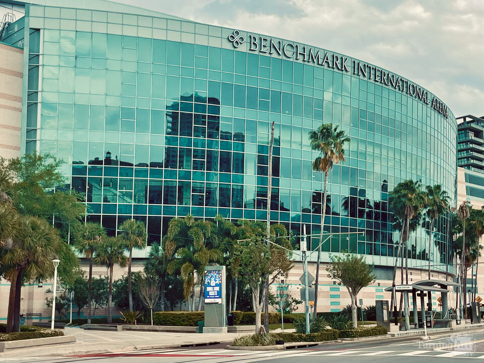 Amalie Arena – Glass Facade, Tampa
