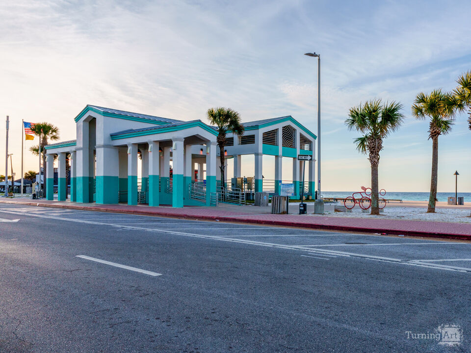 Gulfside Pavilion Pensacola Beach Dawn