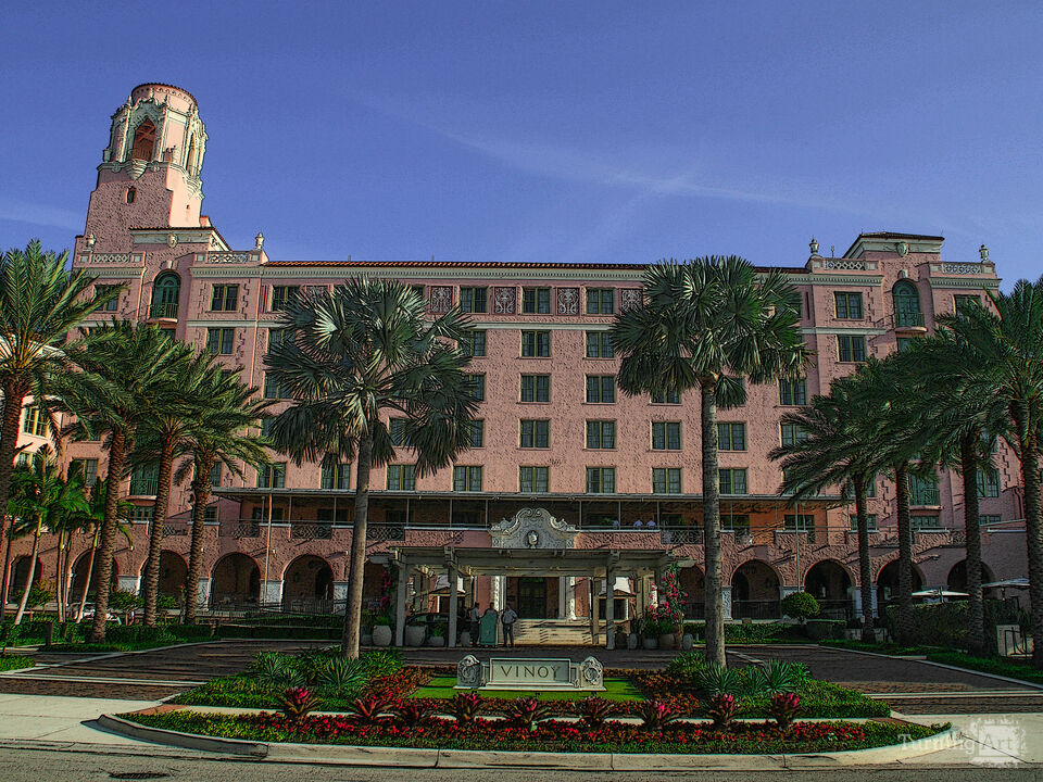 Vinoy Hotel Exterior – St. Petersburg