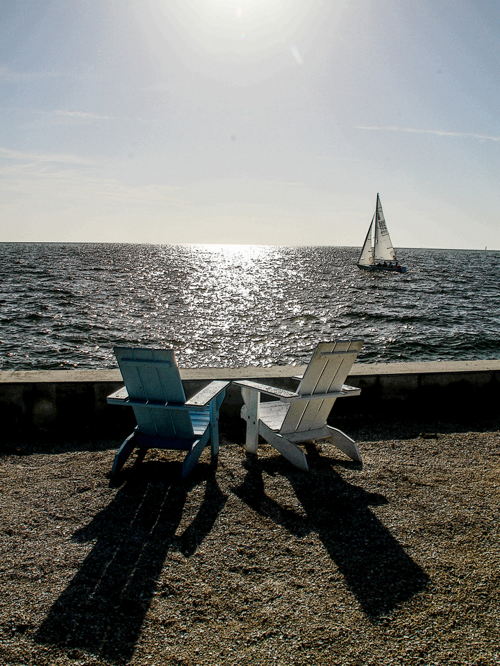 Morning Light Over Water – St. Pete Pier