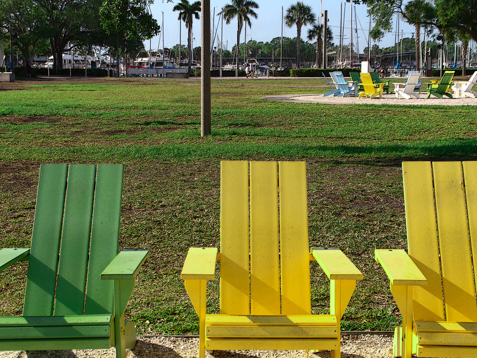 Colorful Chairs – St. Pete Pier