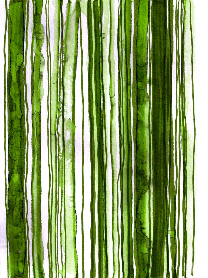 WABI SABI 3/3 EMERALD GREEN - WATERCOLOR LINES