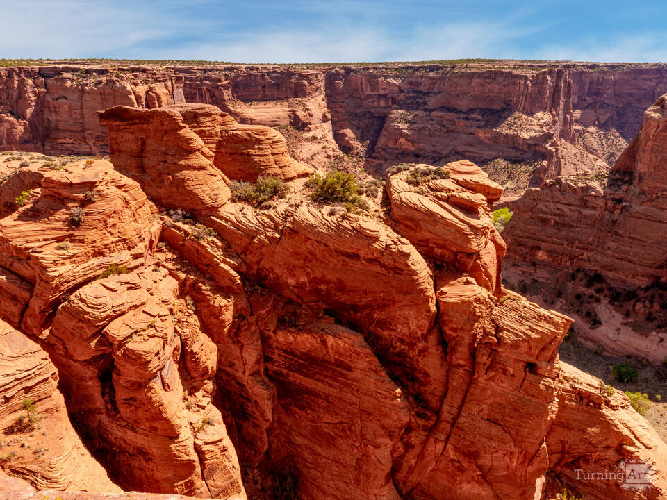 Sliding House Overlook Rock Formations
