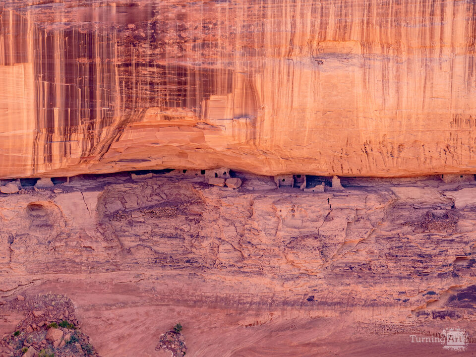 Cliff Dwellings Canyon de Chelly Face Rock 