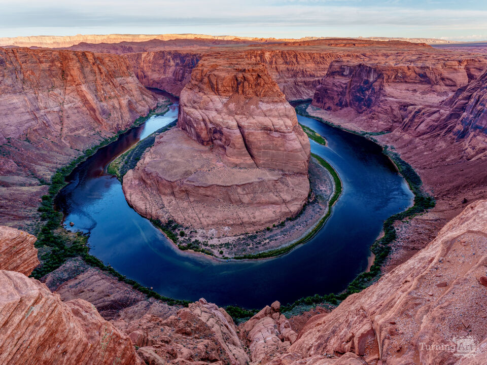 Sunrise Cliff View Horseshoe Bend