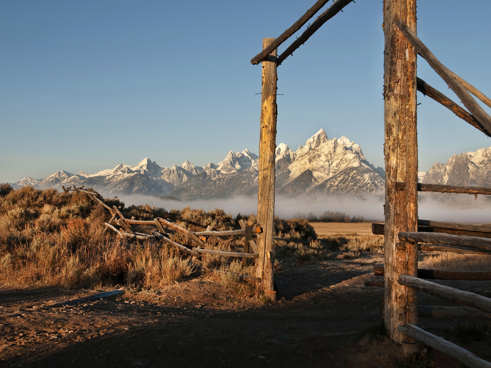 Teton Ranch Gate