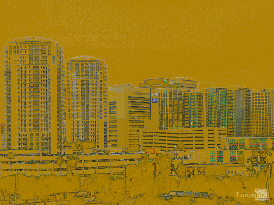 Urban Mosaic – Tampa Downtown Layers