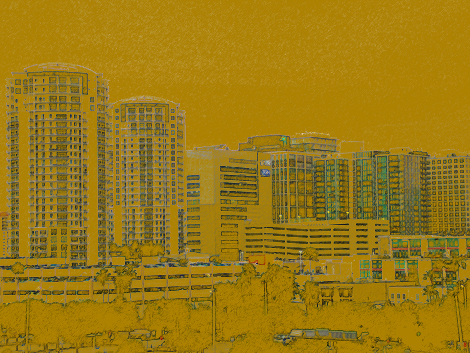 Urban Mosaic – Tampa Downtown Layers