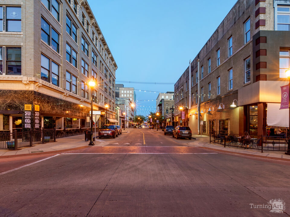 Night Lights Route 66 Springfield Missouri