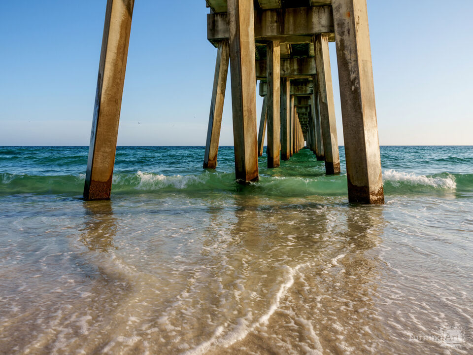 Quiet Moment Under MB Miller Pier
