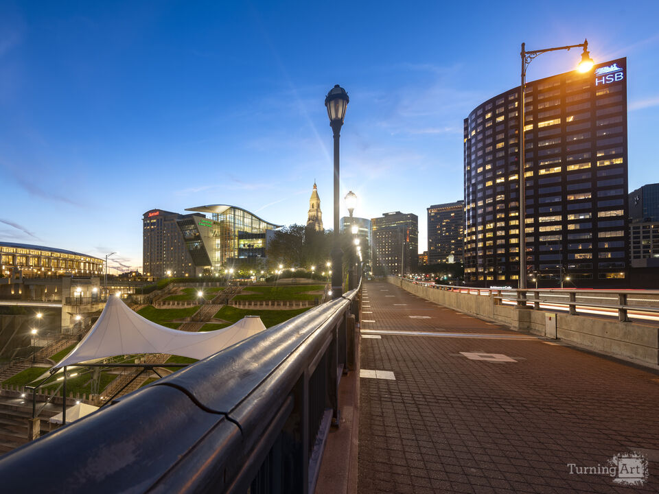 Founders Bridge inHartford, Connecticut.
