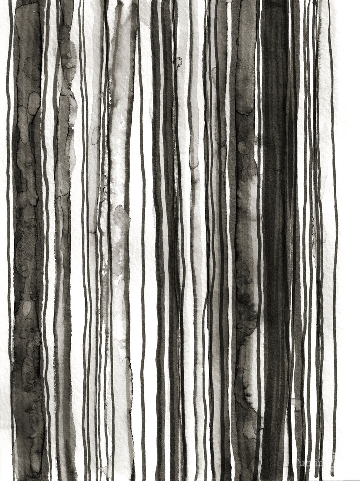 WABI SABI 3/3 SEPIA NEUTRAL GREYSCALE - WATERCOLOR LINES